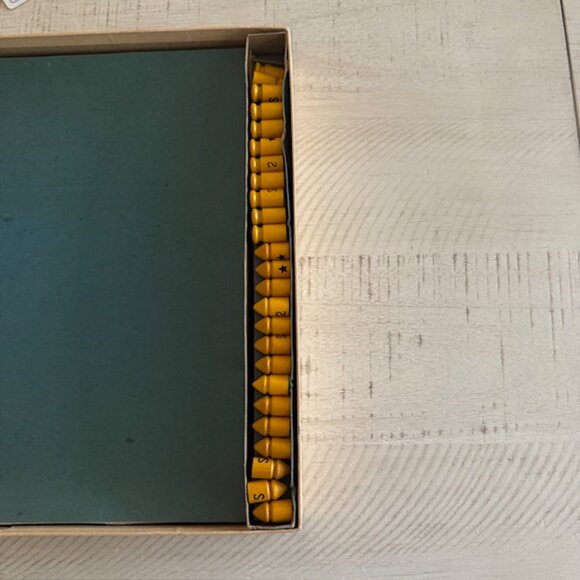 Rare, COMPLETE Vintage 1946 Parker Brothers Pigskin Board Game - Picture 9 of 15